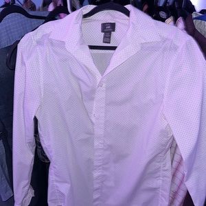 Black & White H&M Button Up Shirt